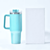 Glitter Teal 40 oz travel mug