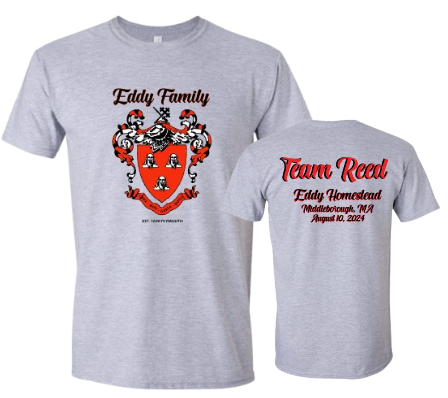 Eddy Family Reunion fundraiser t-shirt designz