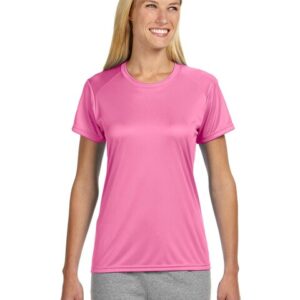 A4 Women's Cooling Performance T-Shirt - Pink