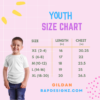 Gildan Youth Size Chart