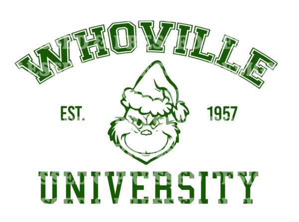 Whoville University with watermarks