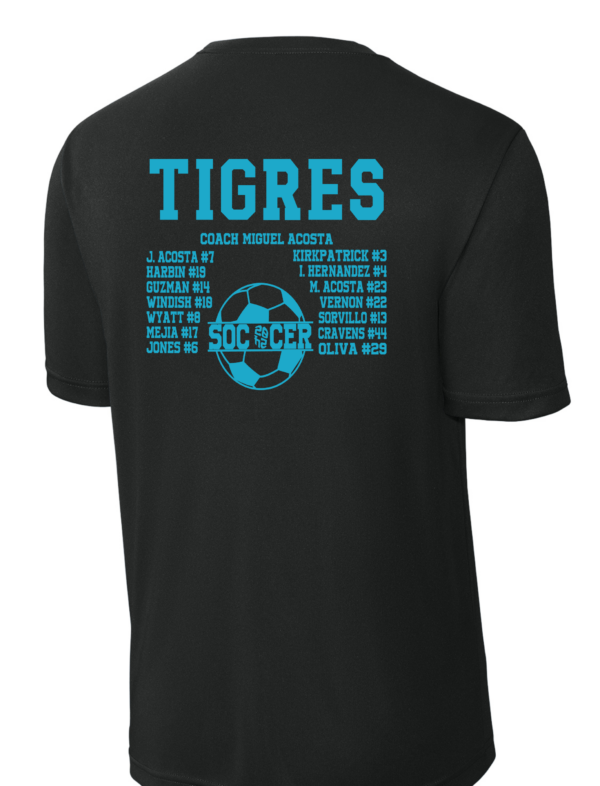 Tigres Fundraiser Shirt Back