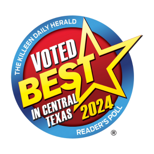 Voted BEST in Central Texas by Readers' Poll 2024