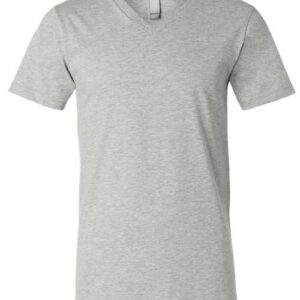 Heather CVC V-Neck Tee