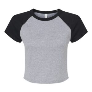 Women's Micro Rib Raglan Baby Tee