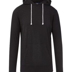 Miles Slub Hooded Long Sleeve T-Shirt
