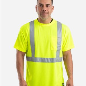 Tall Hi-Vis Class 2 Performance Short Sleeve T-Shirt