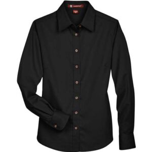 Women's Easy Blend™ Long Sleeve Twill Dress Shirt with Stain-Release