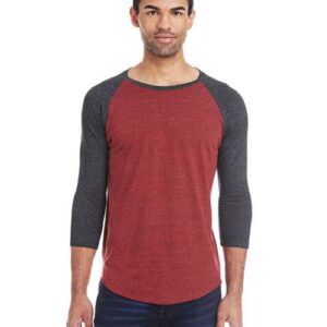 Triblend Three-Quarter Sleeve Raglan T-Shirt