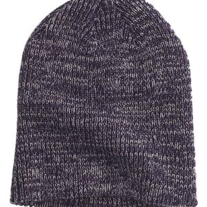 Ribbed Marled Beanie