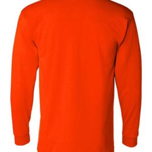 USA-Made 50/50 Long Sleeve Pocket T-Shirt