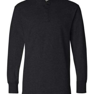 Vintage Brushed Jersey Henley