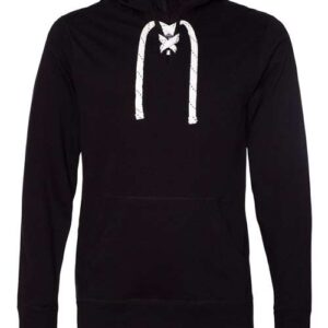 Jersey Sport Lace Hooded Pullover