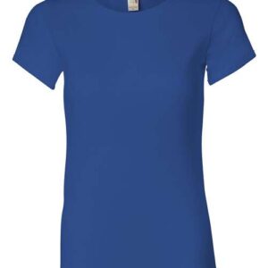 Women's 1×1 Baby Rib Scoop T-Shirt