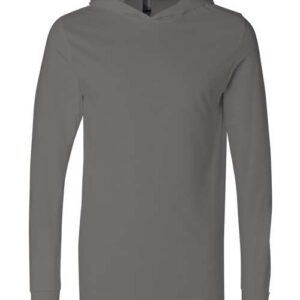 Jersey Hooded Long Sleeve Tee