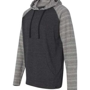 Yarn-Dyed Hooded Raglan T-Shirt
