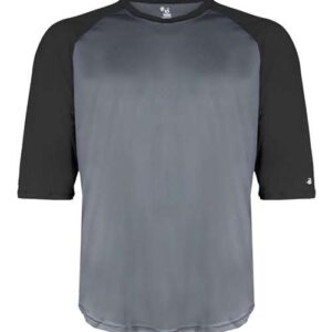 Youth B-Core 3/4 Sleeve Baseball T-Shirt