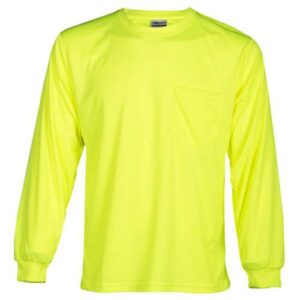 Microfiber Polyester Long Sleeve T-Shirt