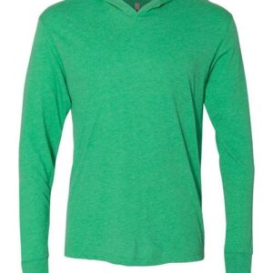 Triblend Hooded Long Sleeve Pullover