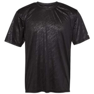 Line Embossed T-Shirt