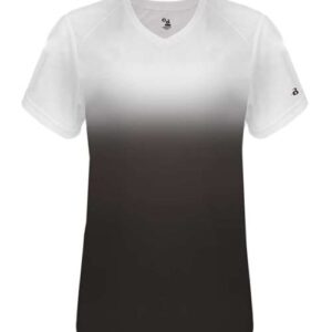 Women's V-Neck Ombre T-Shirt