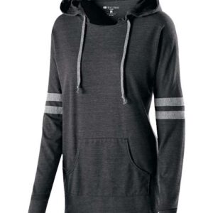 Women's Triblend Hooded Long Sleeve T-Shirt