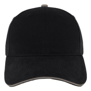 Brushed Cotton Sandwich Cap
