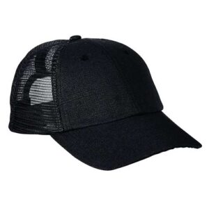Washed Hemp Soft Mesh Trucker Cap