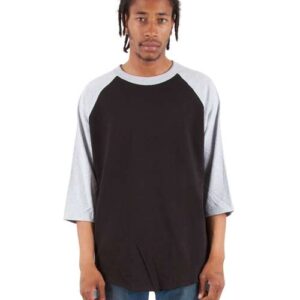 Unisex Three-Quarter Sleeve Raglan T-Shirt