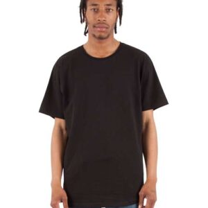 Unisex Curved Hem Long T-Shirt