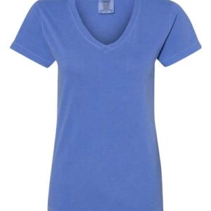 Women's Garment-Dyed Midweight V-Neck T-Shirt