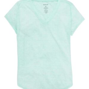 Girls' Snow Heather V-Neck T-Shirt