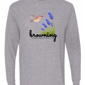 Browning Gardening Club-Athletic Gray Long Sleeve