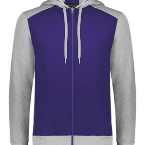Unisex Eco Revive™ Three-Season Triblend Fleece Full-Zip Hooded Sweatshirt