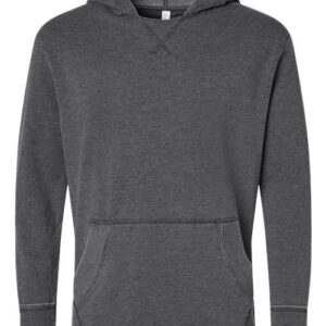 Unisex Vintage Wash Fleece Hoodie Sweatshirt