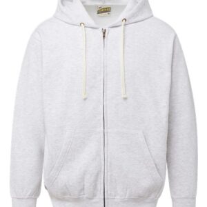 Unisex Vintage Fleece Full-Zip Hooded Sweatshirt