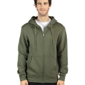 Unisex Fleece Full-Zip Hooded Sweatshirt