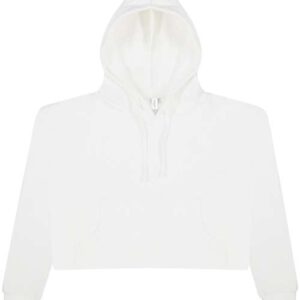 Women's Girlie Cropped Hooded Fleece with Pocket
