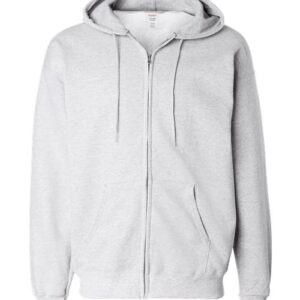 Unisex Ultimate Cotton® Full-Zip Hooded Sweatshirt