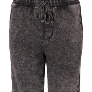 Unisex Mineral Wash Fleece Shorts