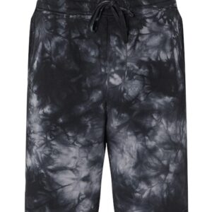 Unisex Tie-Dyed Fleece Shorts