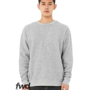 Unisex FWD Fashion Sueded Drop Shoulder Crewneck Sweatshirt