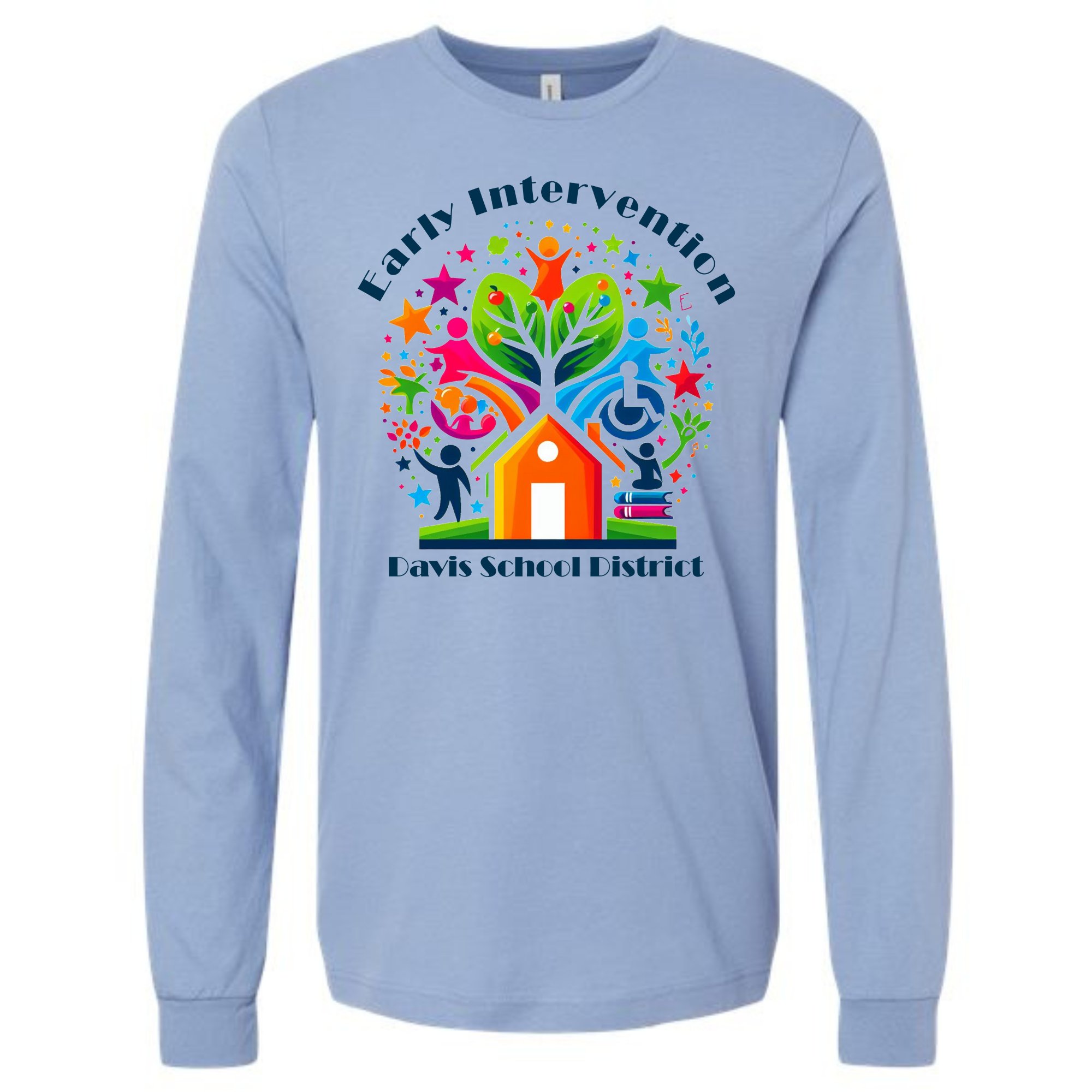 Davis Early Intervention Bella Canvas Long Sleeves
