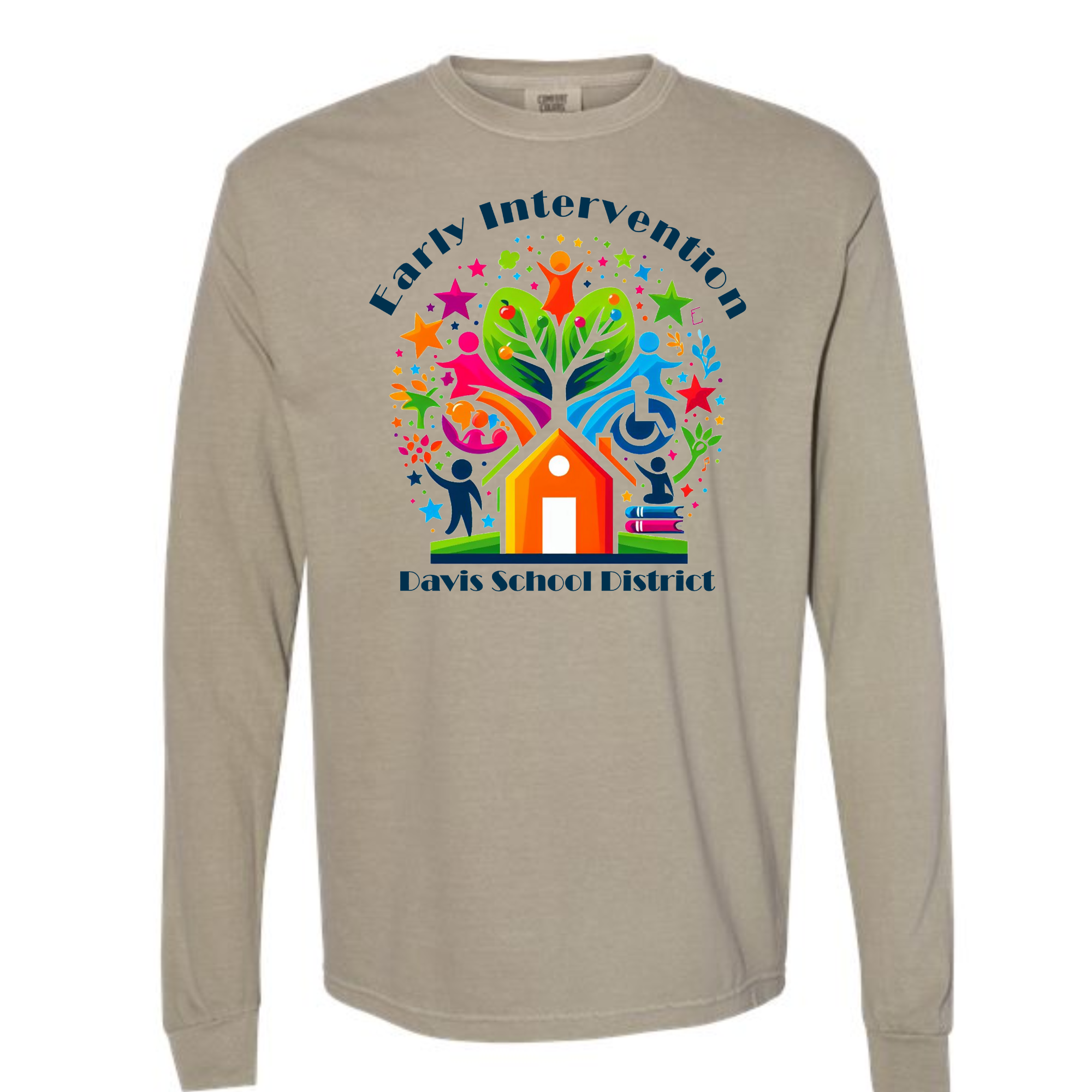 Davis Early Intervention Comfort Color Long Sleeve