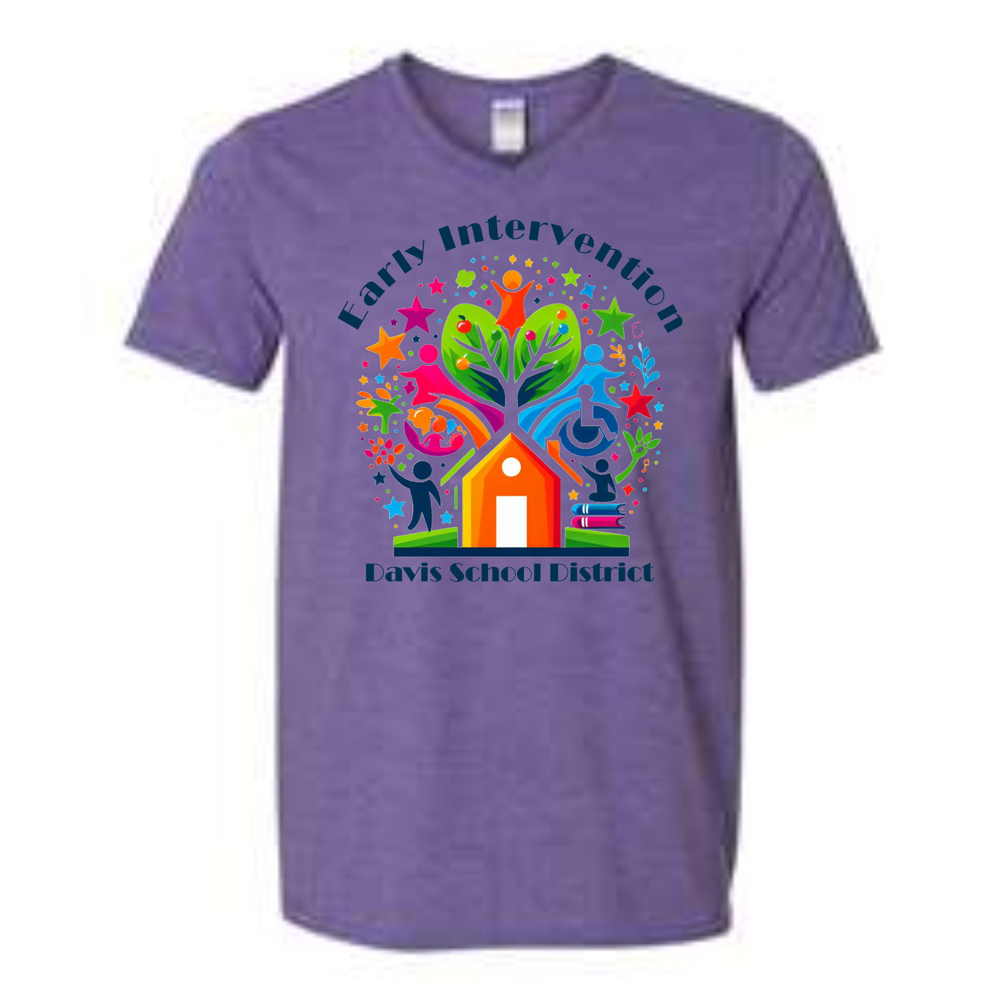 Davis Early Intervention Soft Style V-Neck